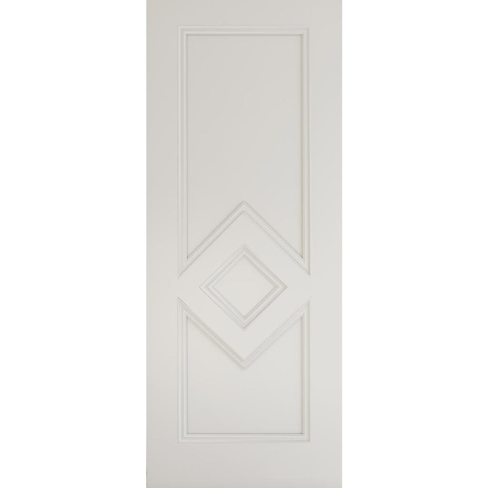 Bespoke Ascot White Primed Panel Internal Door