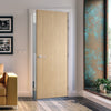 Bespoke Fire Door - Flush American Ash Veneer - 60 Minute Fire Rated - Prefinished