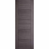 Three Sliding Doors and Frame Kit - Vancouver Flush Ash Grey Door - Prefinished