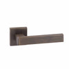 Asti Forme Designer Lever on Minimal Square Rose - Urban Bronze