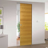 Augusta Oak Absolute Evokit Single Pocket Door - Prefinished