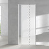 Balerno 8mm Obscure Glass - Obscure Printed Design - Single Absolute Pocket Door