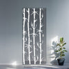Bamboo 8mm Clear Glass - Obscure Printed Design - Single Absolute Pocket Door