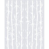 Bamboo 8mm Clear Glass - Obscure Printed Design - Double Evokit Glass Pocket Door