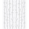Bamboo 8mm Obscure Glass - Obscure Printed Design - Double Absolute Pocket Door