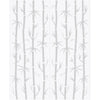 Bamboo 8mm Obscure Glass - Obscure Printed Design - Double Evokit Glass Pocket Door