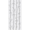 Bamboo 8mm Obscure Glass - Obscure Printed Design - Single Evokit Glass Pocket Door