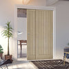 Pass-Easi Two Sliding Doors and Frame Kit - Belize Light Grey Door - Prefinished
