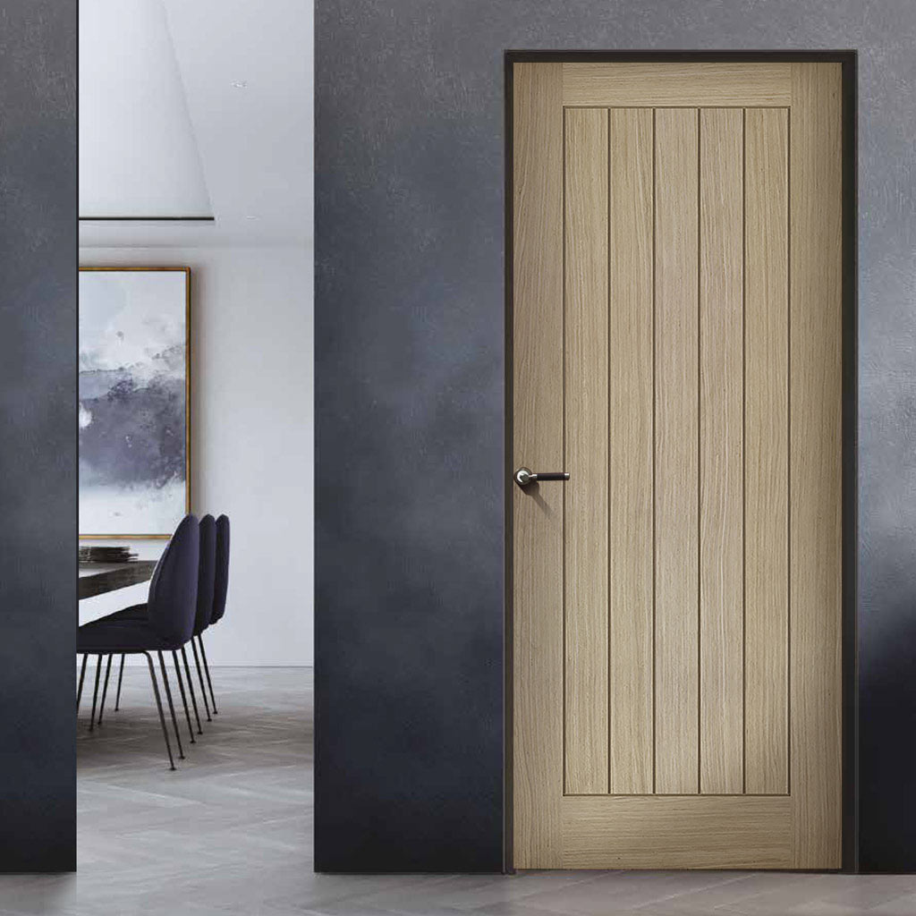 Belize Light Grey Internal Door - Prefinished