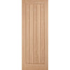 Top Mounted Black Sliding Track & Double Door - Belize Oak Doors - Prefinished