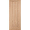 Top Mounted Black Sliding Track & Double Door - Belize Oak Doors - Prefinished