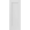 J B Kind White Classic Belton Panel Primed Fire Door Pair - 1/2 Hour Fire Rated