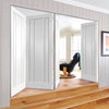 Bespoke Thrufold Worcester White Primed 3P Folding 3+1 Door
