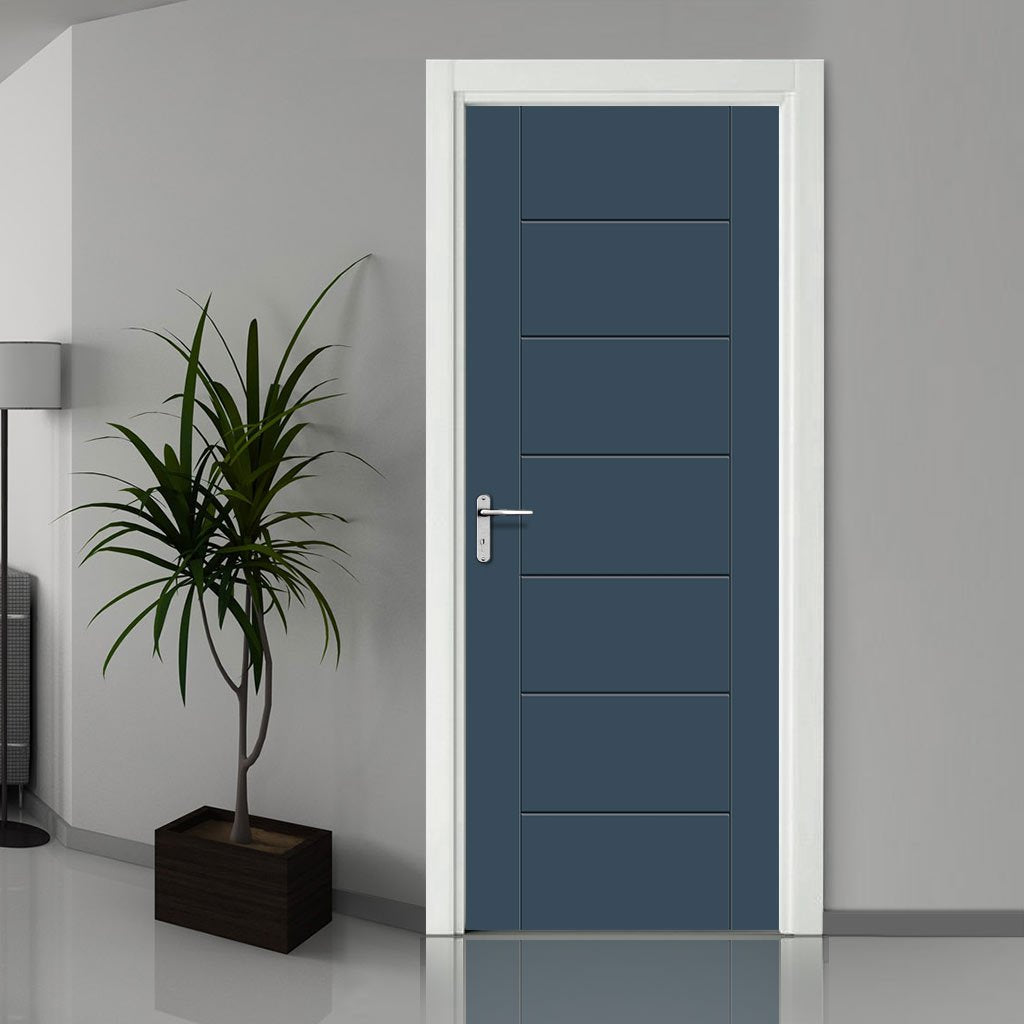 Prefinished Bespoke Palermo Fire Door - Choose Your Colour