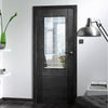 prefinished bespoke palermo oak 2xg glazed door