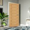 Biarritz Oak Panel Fire Door - 1/2 Hour Fire Rated - Prefinished