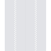 Double Glass Sliding Door - Bilston 8mm Clear Glass - Obscure Printed Design - Planeo 60 Pro Kit