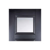 Three Sliding Doors and Frame Kit - Amsterdam Black Primed Door - Clear Glass - Unfinished
