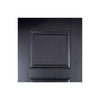 Double Sliding Door & Wall Track - Amsterdam 3 Panel Black Primed Doors - Unfinished