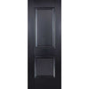 Three Folding Doors & Frame Kit - Arnhem 2 Panel Black Primed 3+0 - Unfinished