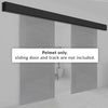 Thruslide Black Primed Pelmet Kit for Double Sliding Doors