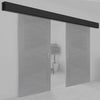 Thruslide Black Primed Pelmet Kit for Double Sliding Doors