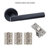 Geneva Matt Black Handle Pack