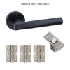 Geneva Matt Black Handle Pack