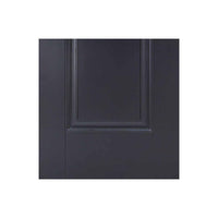 Two Sliding Doors and Frame Kit - Eindhoven 1 Panel Black Primed Door - Unfinished