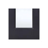 Three Folding Doors & Frame Kit - Eindhoven Black Primed 2+1 - Clear Glass - Unfinished