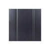 Two Sliding Doors and Frame Kit - Eindhoven 1 Panel Black Primed Door - Unfinished