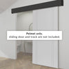 Thruslide Black Primed Pelmet Kit for Single Sliding Doors