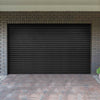 Gliderol Electric Insulated Roller Garage Door from 2452 to 2910mm Wide - Laminated Woodgrain Black