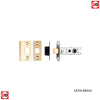 Bolt Through Mortice Latch 76mm and 6 Finishes
