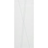 Borthwick 8mm Obscure Glass - Clear Printed Design - Single Absolute Pocket Door