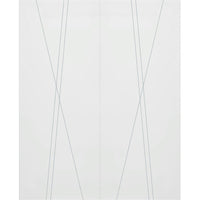 Double Glass Sliding Door - Borthwick 8mm Obscure Glass - Clear Printed Design - Planeo 60 Pro Kit