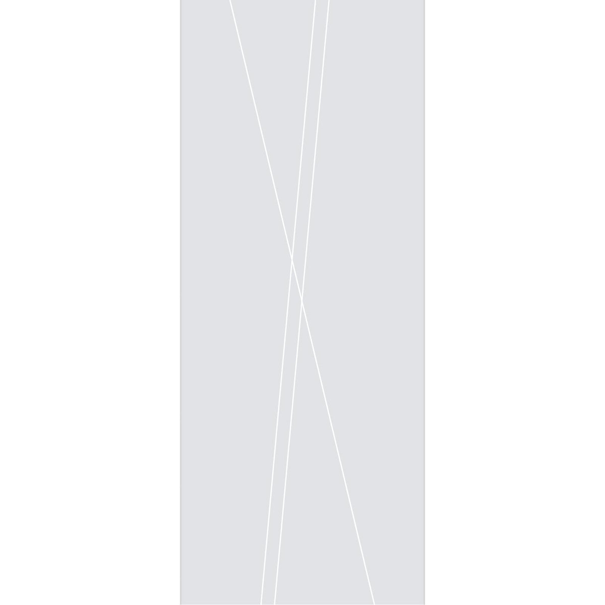 Single Glass Sliding Door - Borthwick 8mm Clear Glass - Obscure Printed Design - Planeo 60 Pro Kit