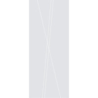 Borthwick 8mm Clear Glass - Obscure Printed Design - Griffwerk R8 Style Sliding Glass Door Kit
