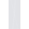Borthwick 8mm Clear Glass - Obscure Printed Design - Single Absolute Pocket Door