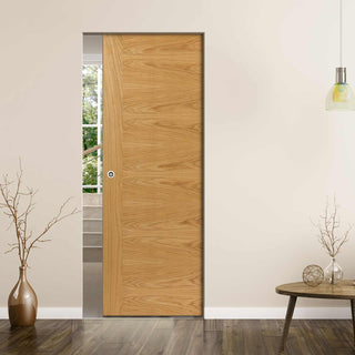 Image: Ostria Oak Absolute Evokit Pocket Door - Prefinished