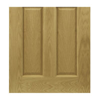 Bury Real American White Oak Crown Cut Veneer Fire Door - Prefinished - 1/2 Hour Fire Rated