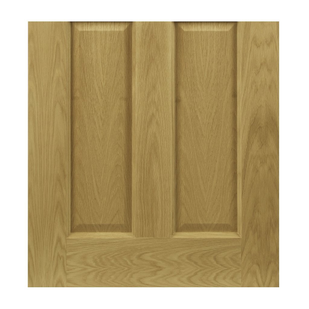 Bury Real American White Oak Crown Cut Veneer Double Evokit Pocket Door Detail - Prefinished