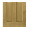 Bury Real American White Oak Crown Cut Veneer Double Evokit Pocket Door Detail - Prefinished
