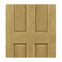 Bury Real American White Oak Crown Cut Veneer Door Pair - Prefinished