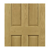 Bury American White Oak Veneer Staffetta Twin Telescopic Pocket Doors - Prefinished