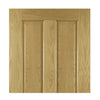 Bury Real American White Oak Crown Cut Veneer Fire Door - Prefinished - 1/2 Hour Fire Rated