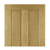 Bury Real American White Oak Crown Cut Veneer Double Evokit Pocket Door Detail - Prefinished