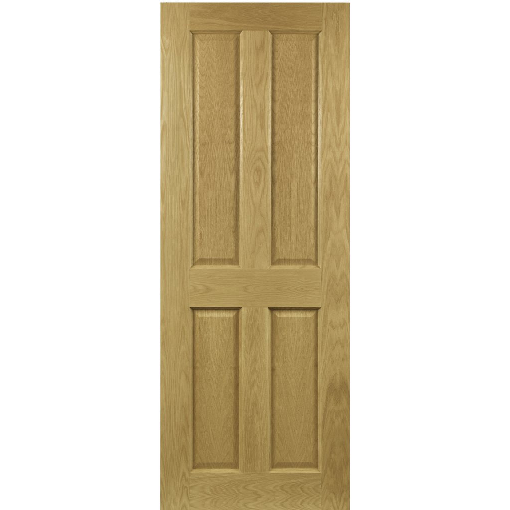 Bury Real American White Oak Crown Cut Veneer Door Pair - Prefinished