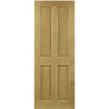 Bury American White Oak Veneer Quad Telescopic Pocket Doors  - Prefinished