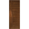 Top Mounted Black Sliding Track & Door - Contemporary Design Cadiz Prefinished Walnut Door